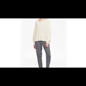 French Connection Womens Boatneck Sweater Ivory